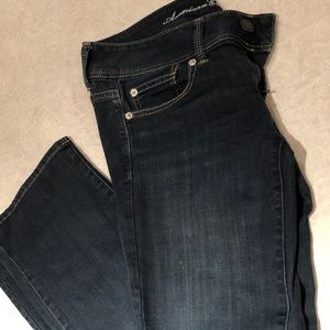 AE size 6 super stretchy jeans